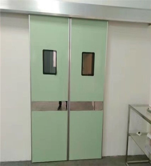 九江医院放射科射线防护铅门  不锈钢电动辐射防护铅门